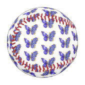 Blume Sapphire Butterfly Baseball (Vorderseite Links)