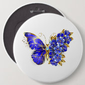 Blume Sapphire Butterfly Button (Vorne & Hinten)