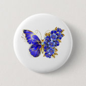 Blume Sapphire Butterfly Button (Vorderseite)