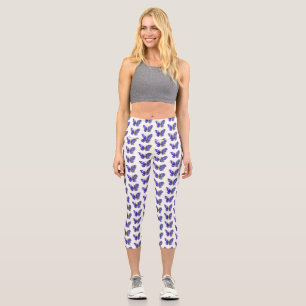 Blume Sapphire Butterfly Capri Leggings