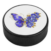 Blume Sapphire Butterfly Eishockey Puck (3/4)