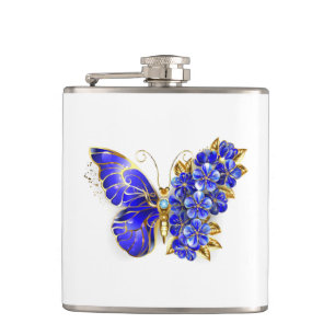 Blume Sapphire Butterfly Flachmann