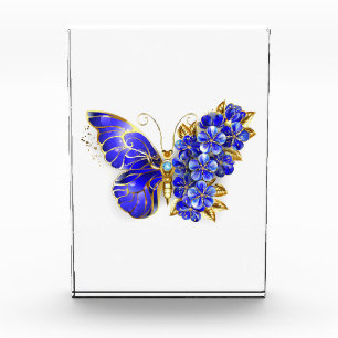 Blume Sapphire Butterfly Fotoblock