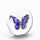 Blume Sapphire Butterfly Fotoblock (Links)