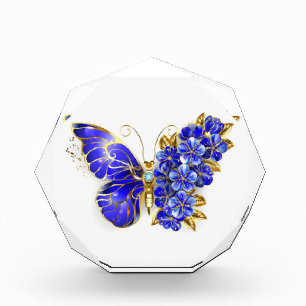 Blume Sapphire Butterfly Fotoblock