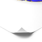 Blume Sapphire Butterfly Fotodruck (Ecke)