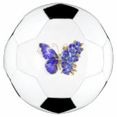 Blume Sapphire Butterfly Fußball (Vorderseite)
