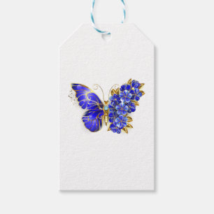 Blume Sapphire Butterfly Geschenkanhänger