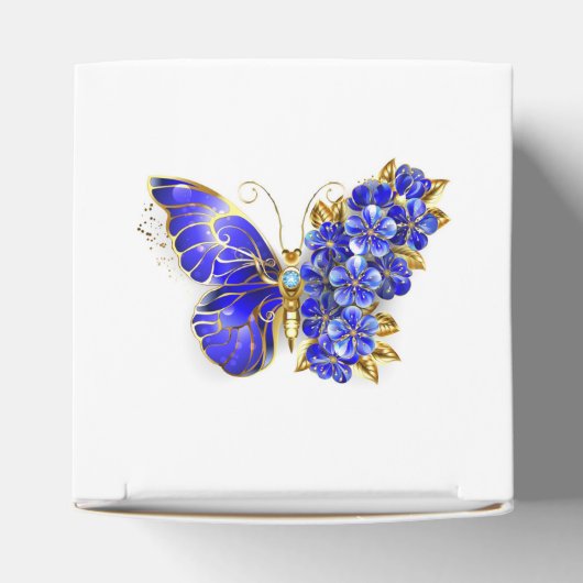 Blume Sapphire Butterfly Geschenkschachtel (Oben)