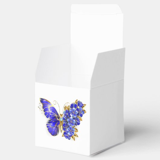 Blume Sapphire Butterfly Geschenkschachtel (Geöffnet)