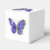 Blume Sapphire Butterfly Geschenkschachtel (Rückseite)