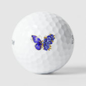 Blume Sapphire Butterfly Golfball (Vorderseite)