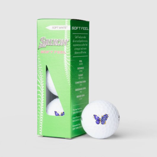 Blume Sapphire Butterfly Golfball (Verpackung)