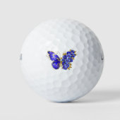 Blume Sapphire Butterfly Golfball (Vorderseite)