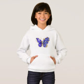 Blume Sapphire Butterfly Hoodie (Vorne ganz)