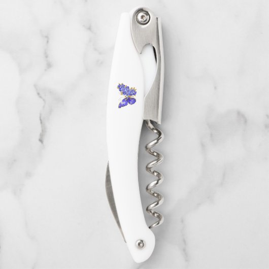 Blume Sapphire Butterfly Kellnermesser (Rückseite)