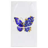 Blume Sapphire Butterfly Kleine Geschenktüte (Rückseite)