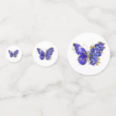 Blume Sapphire Butterfly Konfetti (Rückseiten)