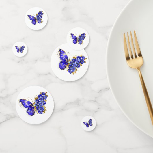 Blume Sapphire Butterfly Konfetti (Gruppe)