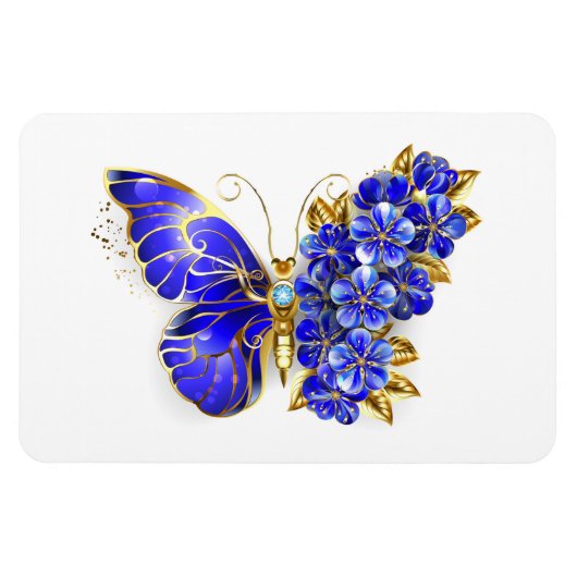 Blume Sapphire Butterfly Magnet (Horizontal)