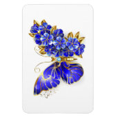 Blume Sapphire Butterfly Magnet (Vertikal)