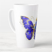 Blume Sapphire Butterfly Milchtasse (Linke Ecke)