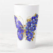 Blume Sapphire Butterfly Milchtasse (Vorderseite)