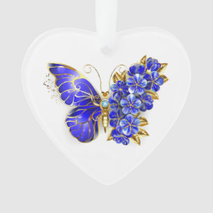 Blume Sapphire Butterfly Ornament