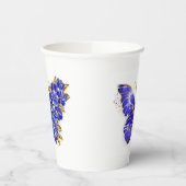 Blume Sapphire Butterfly Pappbecher (Links)