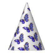 Blume Sapphire Butterfly Partyhütchen (Links)