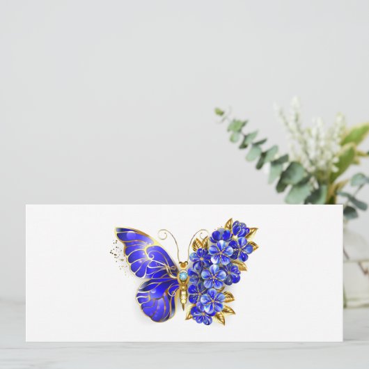 Blume Sapphire Butterfly Programm (Stehend Vorderseite)