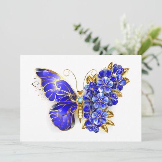 Blume Sapphire Butterfly Programm (Stehend Vorderseite)