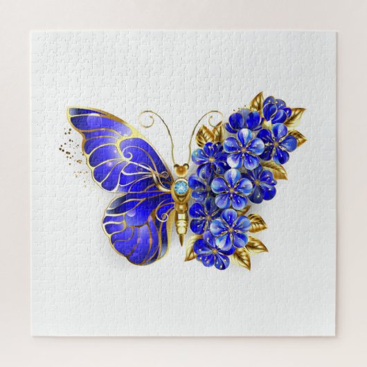 Blume Sapphire Butterfly Puzzle (Vertikal)