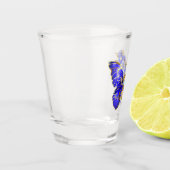 Blume Sapphire Butterfly Schnapsglas (Links)