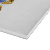 Blume Sapphire Butterfly Schneidebrett (Ecke)