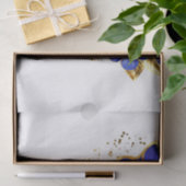 Blume Sapphire Butterfly Seidenpapier (Geschenk)