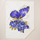 Blume Sapphire Butterfly Sherpadecke (Vorderseite)