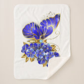Blume Sapphire Butterfly Sherpadecke (Vorderseite)