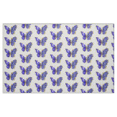Blume Sapphire Butterfly Stoff (Fat Quarter (45,7 x 55,9 cm))