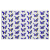 Blume Sapphire Butterfly Stoff (Fat Quarter (45,7 x 55,9 cm))