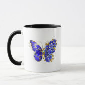 Blume Sapphire Butterfly Tasse (Links)