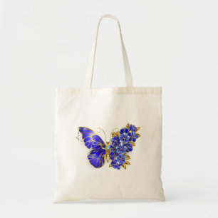 Blume Sapphire Butterfly Tragetasche