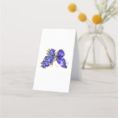Blume Sapphire Butterfly Treuekarte (Vorderseite)