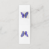 Blume Sapphire Butterfly Treuekarte (Außenseite Aufgefaltet)