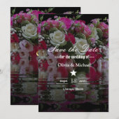 Blume Save The Date (Vorne/Hinten)