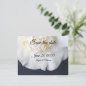 Blume Save The Date (Stehend Vorderseite)