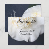 Blume Save The Date (Vorne/Hinten)