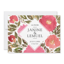 Blume Save the Date blühen