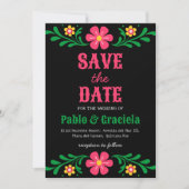 Blume Save the Date Einladung (Vorderseite)