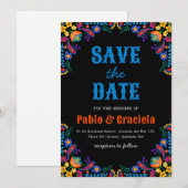 Blume Save the Date Einladung (Vorne/Hinten)